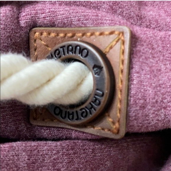 🍂Naketano Darth III Hoodie in Bordeaux Melange Small - Picture 5 of 12